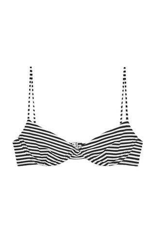 Haut de maillot - Noir et blanc