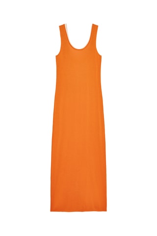 Robe droite - Orange