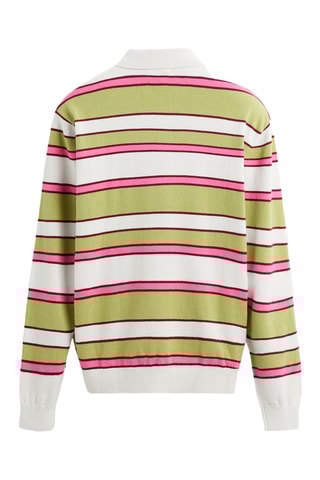 Polo - Blanc et vert clair