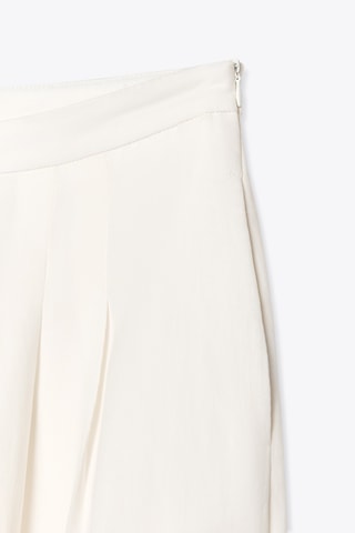 Pantalon wide legs - Ecru