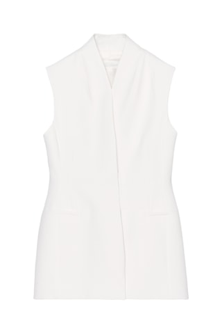 Veste sans manches - Blanc