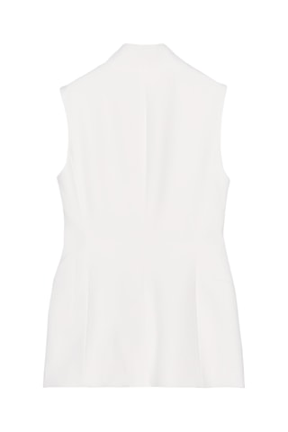 Veste sans manches - Blanc