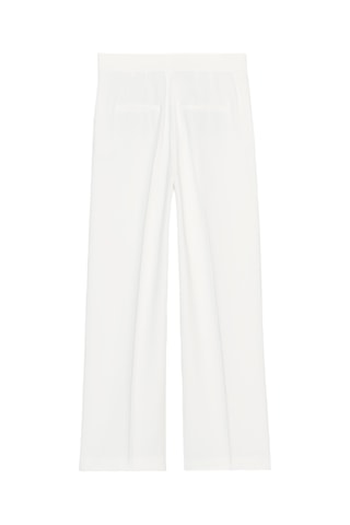 Pantalon large - Blanc