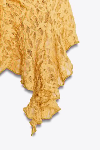 Top en dentelle - Orange