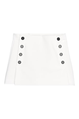 Jupe-short - Blanc