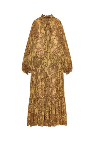 Robe longue - Moutarde