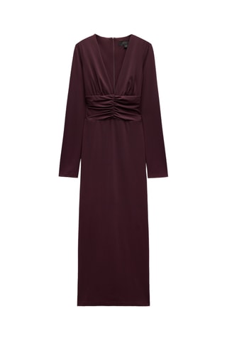 Robe droite - Bordeaux