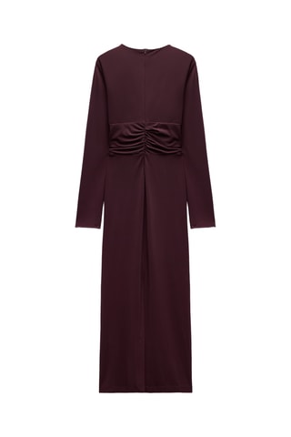 Robe droite - Bordeaux