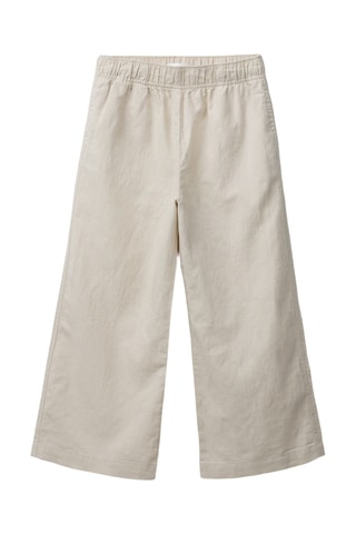 Pantalon en lin - Beige