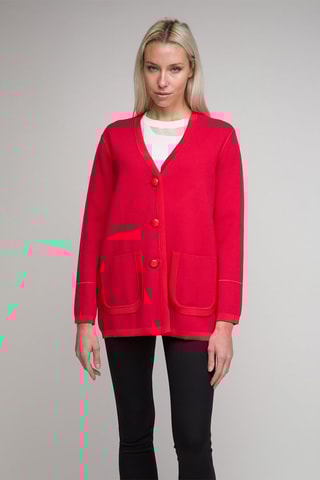 Lang Vest Rood - Emporio Armani