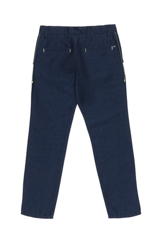 Linnen Broek - Blauw