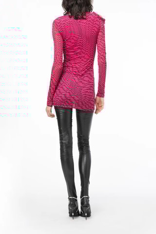 Korte Jurk - Fuchsia