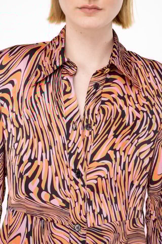 Blouse-jurk - Oranje