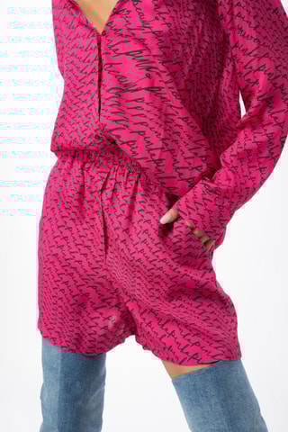 Lange Blouse - Fuchsia