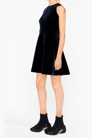 Trapeziumjurk Emporio Armani Marineblauw