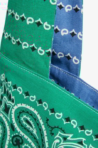 Dubbelzijdige Strandshopper - Hemelsblauw en Lichtgroen