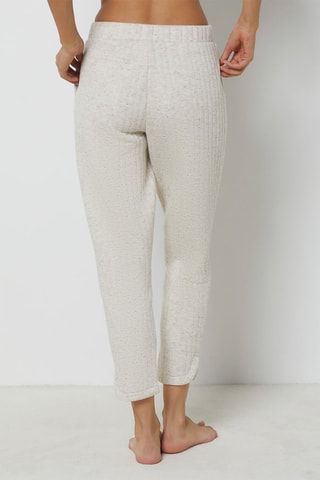 7/8 Broek - Gemêleerd Lichtgrijs