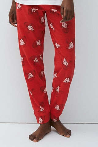 Biologisch Katoenen Joggingbroek Ariel de Kleine Zeemeermin Disney Arielliz  Wit - Undiz