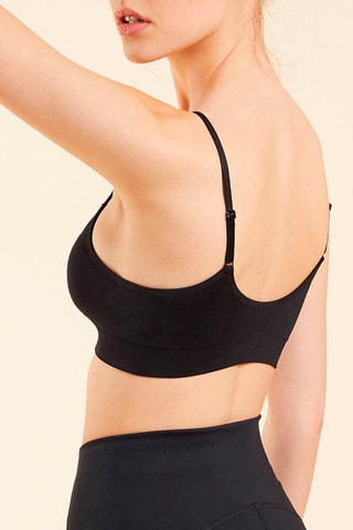 Push-up Sportbeha Ema Zwart