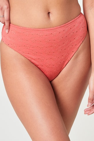 Bikinibroekje Hoge Taille - Roze