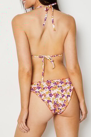 Bikinibroekje - Wit en Oranje