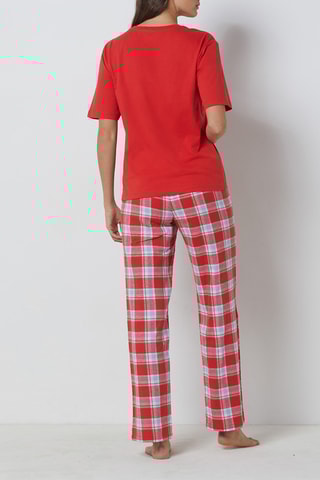 Pyjamashirt Sivar - Rood