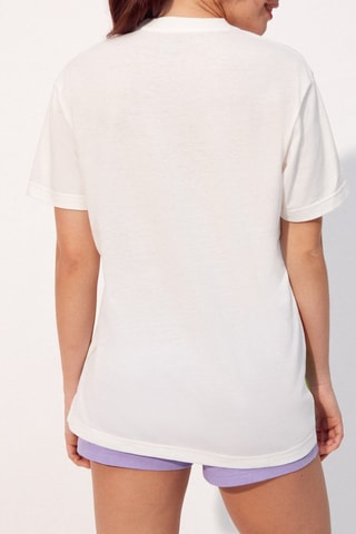 Pyjamashort van biokatoen Bisouniz  Lichtpaars - Undiz