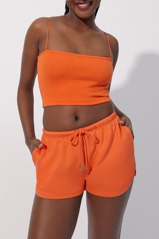 Pyjamashort Juliz Oranje - Undiz