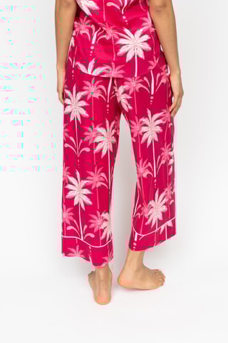 Pyjamabroek Kayla - Bordeauxrood