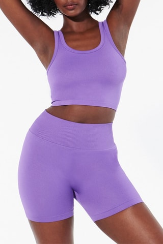 Crop top Naomiz - Violeta