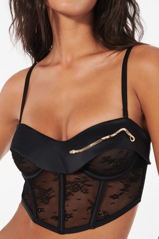 Bustier Splendidiz - Zwart - Undiz