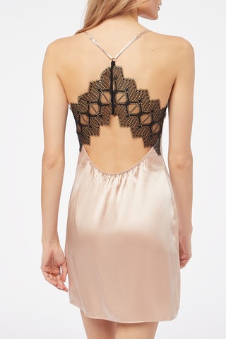 Zijden Slipdress Private Roze