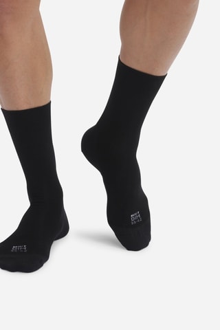 8 Paar Sokken Ultra Resist - Zwart