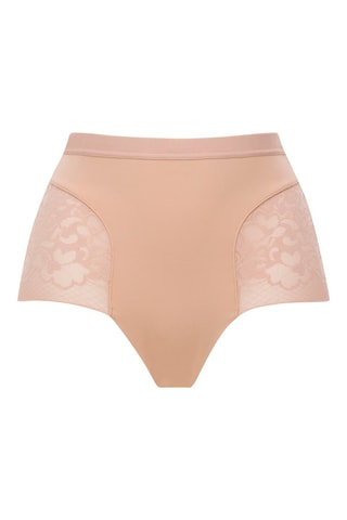 Slip Hoge Taille Expert In Silhouette - Beige