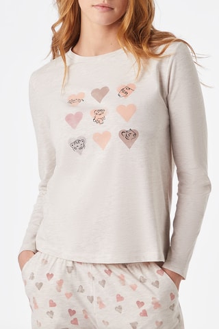 T-shirt Tender Bengali Gemêleerd Beige