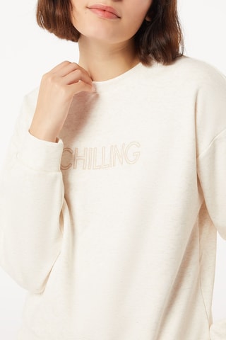 Pyjamasweater Cunt - Gemêleerd Ecru