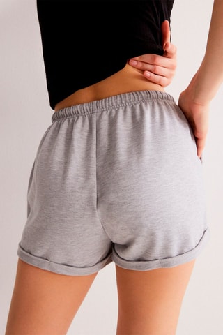 Short Roulopiz Gemêleerd Lichtgrijs - Undiz