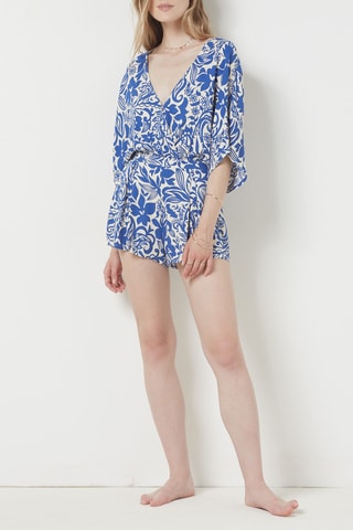 Pyjamashort Blue Amalfi Koningsblauw