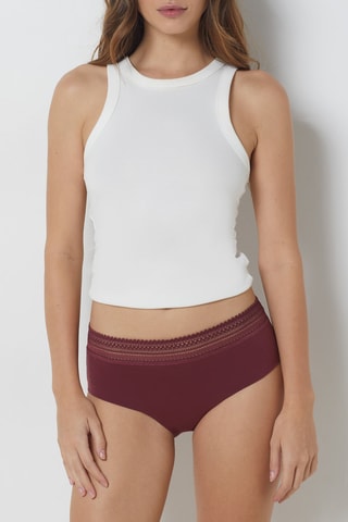 Menstruatieslip - Gemiddelde Menstruatie Celia- Bordeauxrood