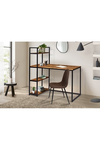 Estante secretária 2 em 1 Elize - 113 x 120 x 64 cm