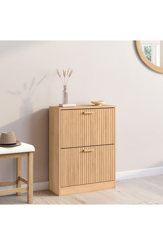 Sapateira 2 batentes Faustine - 60 x 80 x 24 cm