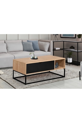 Mesa de centro elevável Manufacture - 110 x 55 x 44,5 cm