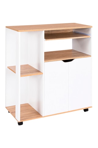 Mesa auxiliar con ruedas - 176 x 85 x 39,5 cm