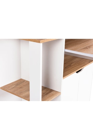 Mesa auxiliar con ruedas - 176 x 85 x 39,5 cm