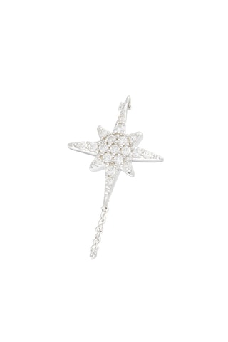 Anel Star - Ouro branco e diamantes 0,1 quilate/19