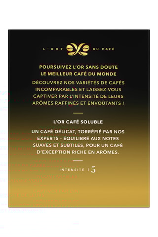 12 x 25 sobres - Café soluble L’Or Equilibrado