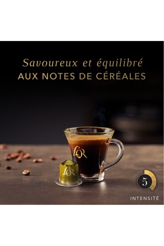 100 cápsulas - Café BIO - Intensidade 7 - 10 x 10 cápsulas L'Or Espresso