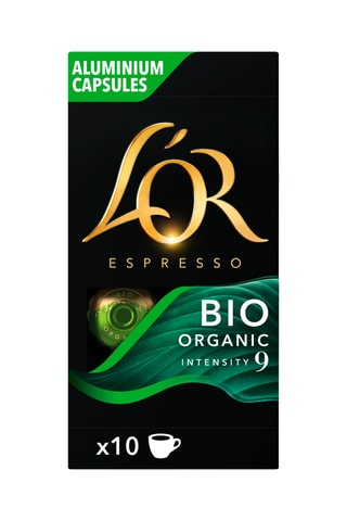 100 cápsulas - Café ecológico - Intensidad 9 - 10 x 10 cápsulas L'Or Espresso
