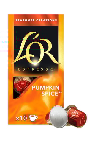 100 cápsulas - Café Pumpkin Spice - 10 x 10 cápsulas L'Or Espresso