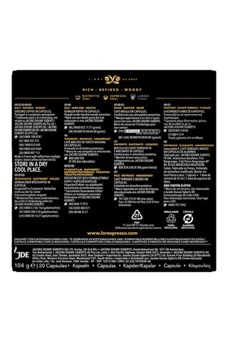 200 cápsulas - Café Or Absolu - Intensidad 9 - 10 x 20 cápsulas L'Or Espresso